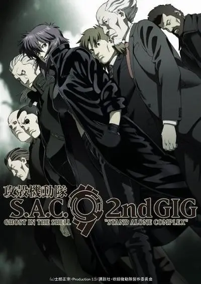 《攻壳机动队 SAC_2nd GIG》：赛博朋克神作，思考“重生”的终极意义，热血与哲思并存！